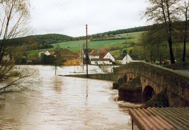 Hochwasser in Altengronau